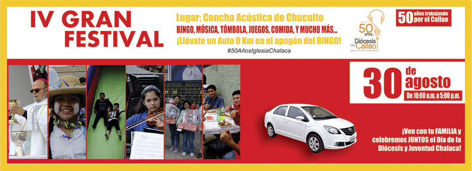 IV Gran Festival por el Día de la Diócesis del Callao y Joven Chalaco